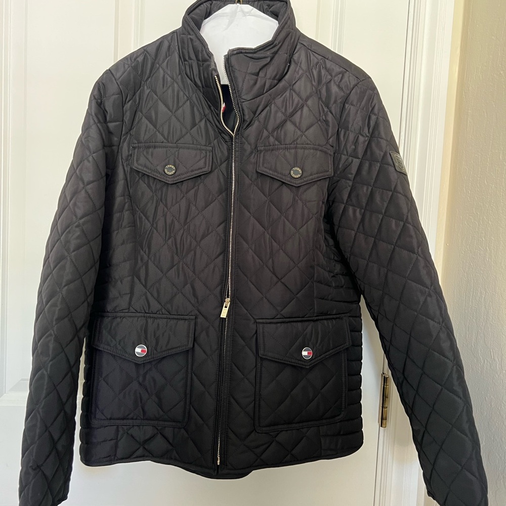 Black Quilted Jacket